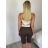 Kraťasy elegantní s páskem dámske FAIRA (S/M/L ONE SIZE) TALIANSKA MÓDA IMD26000456
