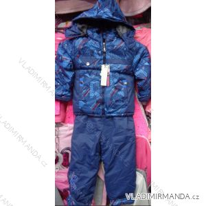 Súprava zimná bunda nohavice nepremokavá šušťáková dojčenská chlapčenská (6-36m) CROSS FIRE CR8907
