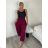 Nohavice dlhé letné harémky dámske VALERI (S/M/L ONE SIZE) TALIANSKA MODA IM426002659/DUR S/M/L tmavo modrá