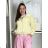 Bunda oversize dlhý rukáv dámska KAILA (S/M/L/XL ONE SIZE) TALIANSKA MÓDA IMC26081/DUR černá S/ML
