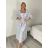 Šaty dlhé letní elegantní na ramínka dámske IRIS (S/M/L ONE SIZE) TALIANSKA MÓDA IMPKM2626098/DUR S/M/L béžová