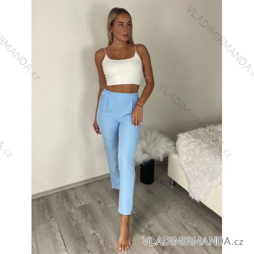 Nohavice elegantní dlhé dámske (S-L )) TALIANSKA MÓDA IMPOZ2626087