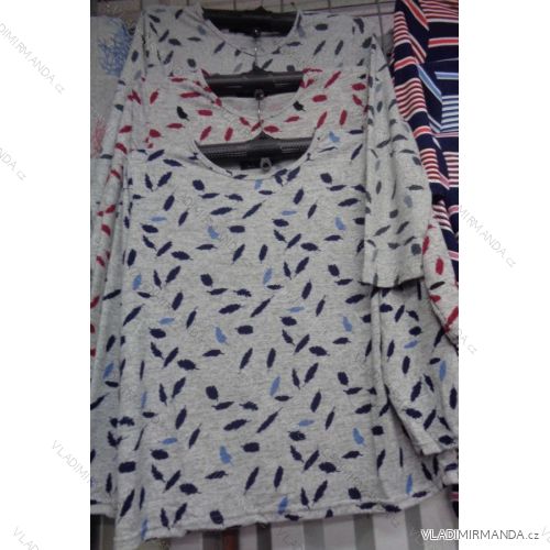 Tričko dlhý rukáv dámske (l-3XL) ERBOSSI ER052
