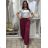 Nohavice aladinky harémky dlhé dámske (M/L ONE SIZE) TALIANSKA MÓDA IMD22212/DR M/L tmavě mintová