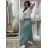 Nohavice aladinky harémky dlhé dámske (M/L ONE SIZE) TALIANSKA MÓDA IMD22212/DR M/L tmavě mintová