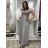 Šaty  letné bez rukávov dámske Bella (S/M/L ONE SIZE) TALIANSKA MÓDA IMSM25BELLA/DR S/M/L smetanová béžová