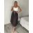 Sukňa dlhá dámska (S/M/L ONE SIZE) TALIANSKA MÓDA IM42623445/DUR S/M/Lčerná