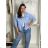Bunda lehká oversize dlhý rukáv dámska RURU (S/M/L /XL ONE SIZE) TALIANSKA MÓDA IMWTM260004