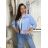Bunda lehká oversize dlhý rukáv dámska RURU (S/M/L /XL ONE SIZE) TALIANSKA MÓDA IMWTM260004
