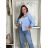 Bunda lehká oversize dlhý rukáv dámska RURU (S/M/L /XL ONE SIZE) TALIANSKA MÓDA IMWTM260004