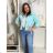 Bunda lehká oversize dlhý rukáv dámska RURU (S/M/L /XL ONE SIZE) TALIANSKA MÓDA IMWTM260004