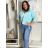 Bunda lehká oversize dlhý rukáv dámska RURU (S/M/L /XL ONE SIZE) TALIANSKA MÓDA IMWTM260004/DUR S/M/L žlutá