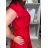 Šaty letní elegantní krátký rukáv dámske (S/M/L ONE SIZE) TALIANSKA MÓDA IM526023156