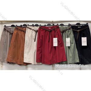 Kraťasy s opaskom dámske nadrozmer (46/48/50 ONE SIZE) TALIANSKA MÓDA IMC26211