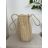 Kabelka boho letná dámska (44cm X 36cm) Versoli VER26B1059-8/DUR ONE SIZE béžová
