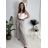 Nohavice elegantné s opaskom dámske (S/M/L ONE SIZE) TALIANSKA MÓDA IM4260015/DUR čierna S/M/L