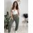Tepláky/Kalhoty elegantné oversize dlhé dámske (S/M/L ONE SIZE) TALIANSKA MÓDA IMD26003/DUR vínová S/M/L