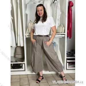 Nohavice letní s páskem dámske (S/M/L ONE SIZE) TALIANSKA MÓDA IMSM265054