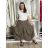 Nohavice letní lněné dámske (S/M/L ONE SIZE) TALIANSKA MÓDA IMSM265059