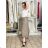 Nohavice letní lněné dámske (S/M/L ONE SIZE) TALIANSKA MÓDA IMSM265060