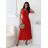 Šaty dlhé letné na ramienka dámske (S/M/L ONE SIZE) TALIANSKA MÓDA IMD2608457