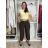 Nohavice letní s opaskom dámske (S/M/L ONE SIZE) TALIANSKA MÓDA IM4260013564