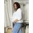 Bunda lehká oversize dlhý rukáv dámska WIVI (S/M/L /XL ONE SIZE) TALIANSKA MÓDA IMWBG260001