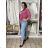 Bunda lehká oversize dlhý rukáv dámska WIVI (S/M/L /XL ONE SIZE) TALIANSKA MÓDA IMWBG260001
