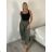 Nohavice letní s opaskom dámske ROMI (S/M/L ONE SIZE) TALIANSKA MÓDA IM4260013565