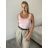 Tílko na ramínka dámske LARISA (S/M ONE SIZE) TALIANSKA MÓDA IMSM2605232