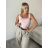 Tílko na ramínka dámske LARISA (S/M ONE SIZE) TALIANSKA MÓDA IMSM2605232