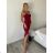 Šaty elegantní spoločenské na ramienka dámske JANET (S/M/L ONE SIZE) TALIANSKA MÓDA IMM2648153L1