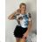Blúzka icecool krátky rukáv dámska (S/M/L ONE SIZE) TALIANSKA MÓDA IMM25M7549