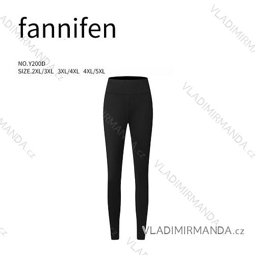 Legíny dlhé dámske nadrozmer (2XL/3XL - 3XL/4XL - 4XL/5XL) FANNIFEN FNF26Y200D