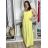 Šaty dlhé letné na ramienka dámske NATALI  (S/M ONE SIZE) TALIANSKA MÓDA IMM2658098/DUR S/M/L růžová tmavá