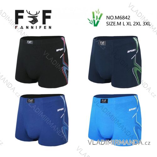 Boxerky bambusové pánske nadrozmer (M - 3XL) FANNIFEN FNF26M6842