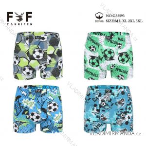 Boxerky bavlnené pánske nadrozmer (M - 3XL) FANNIFEN FNF26G55593