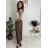Nohavice elegantné oversize s opaskom dámske (S/M/L ONE SIZE) TALIANSKA MÓDA IM426001515