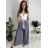 Nohavice elegantné oversize s opaskom dámske (S/M/L ONE SIZE) TALIANSKA MÓDA IM426001515