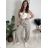 Nohavice jogger trojštvrťové 3/4 krátke dámske (S/M/L ONE SIZE) TALIANSKA MÓDA IMD26000171