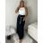 Sukně dlouhá letní s páskem dámske BEATRICE  (S/M/L ONE SIZE) TALIANSKA MÓDA IMPMNC268013