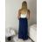Sukně dlouhá letní s páskem dámske BEATRICE  (S/M/L ONE SIZE) TALIANSKA MÓDA IMPMNC268013