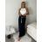 Sukně dlouhá letní s páskem dámske BEATRICE  (S/M/L ONE SIZE) TALIANSKA MÓDA IMPMNC268013/DUR S/M/L biela