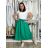 Sukňa dlhá dámska (S/M/L ONE SIZE) TALIANSKA MóDA IMSM26000248/DUR S/M/L zelená