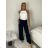 Kalhoty letní dámske (S/M/L ONE SIZE) TALIANSKA MÓDA IMPMNC2680676