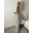 Nohavice dlhé elegantní dámske JITKA (S/M/L ONE SIZE) TALIANSKA MÓDA IM426070
