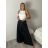 Nohavice elegantné oversize s opaskom dámske (S/M/L ONE SIZE) TALIANSKA MÓDA IM426001515