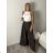 Nohavice elegantné oversize s opaskom dámske (S/M/L ONE SIZE) TALIANSKA MÓDA IM426001515