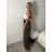 Nohavice elegantné oversize s opaskom dámske (S/M/L ONE SIZE) TALIANSKA MÓDA IM426001515