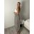 Nohavice puntíkaté oversize s opaskom dámske (S/M/L ONE SIZE) TALIANSKA MÓDA IMWTM260006